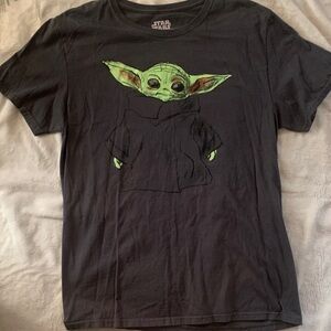 Star Wars Kids Tee with Green Character Design